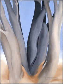 ダークツリーの幹 ジョージア・オキーフ アメリカのモダニズム 精密主義 Oil Paintings
